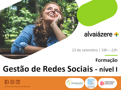 Alvaiázere | Divulgação de formação: Gestão de Redes Sociais – nível I