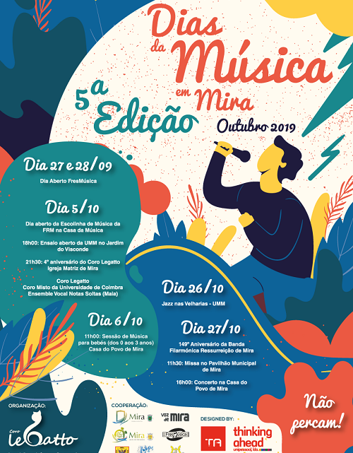 Mira | Estão a chegar os “Dias da Música”…