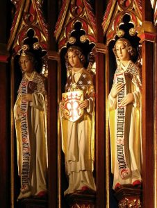 Religião | Os Arcanjos São Miguel, São Gabriel e São Rafael na corte celeste