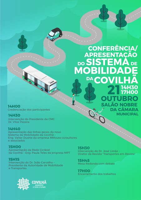 Covilhã | APRESENTAÇÃO DO NOVO SISTEMA DE MOBILIDADE