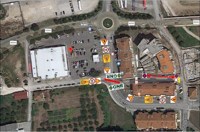 Município de Porto de Mós | Condicionamento de trânsito na Avenida da Vila Forte