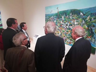 Proença-a-Nova | Quadro de Carlos Farinha sobre o concelho exposto no Museu do Oriente