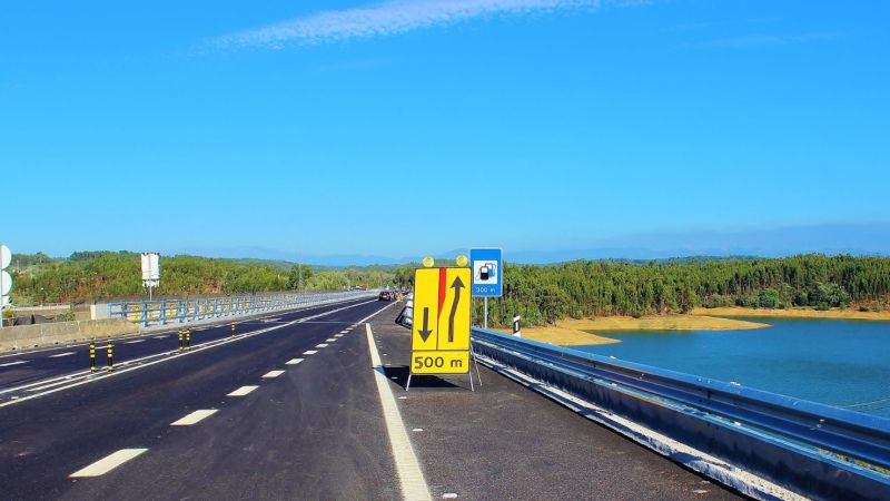 Mau tempo: IP3 reaberto em Penacova no sentido Viseu-Coimbra