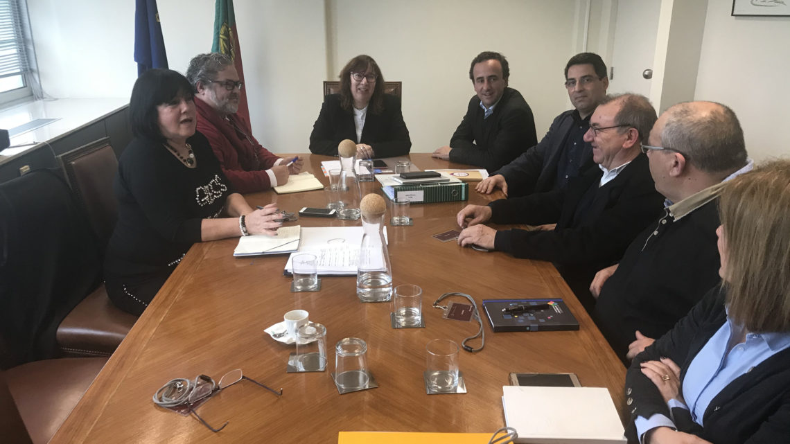 Em reunião com a Secretária de Estado, Susana Amador