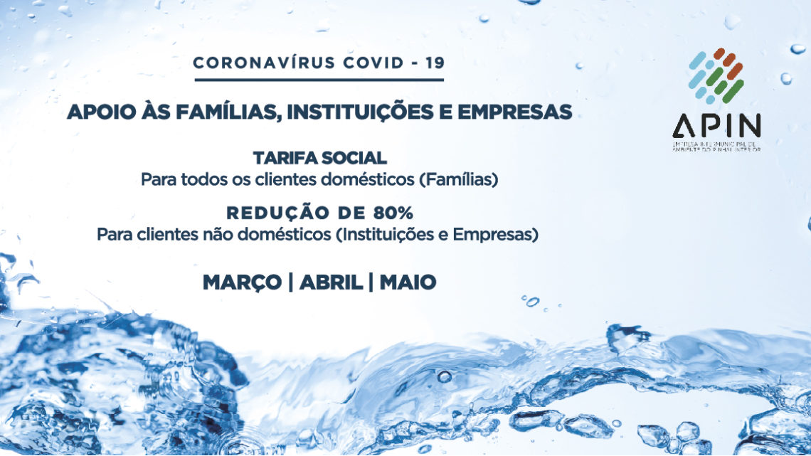 COVID-19: APIN baixa tarifários