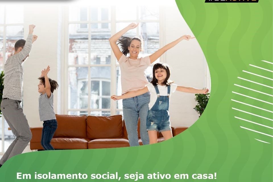 Campanha #SERATIVOEMCASA