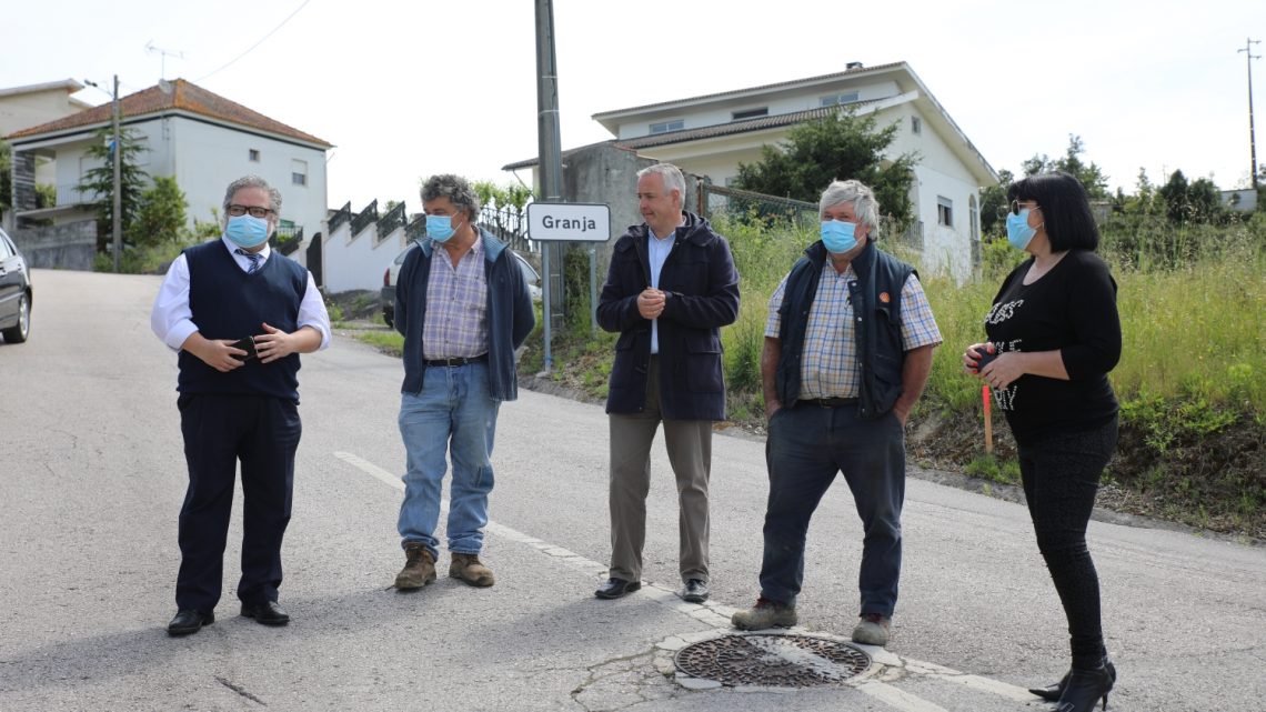 Melhoria da rede viária: Câmara Municipal faz intervenção na Granja de Ançã