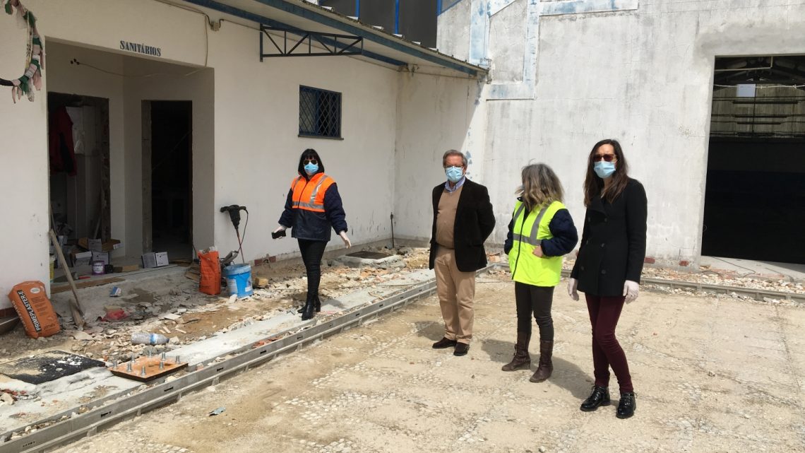 No concelho de Cantanhede: Obras de reabilitação do Mercado Municipal continuam