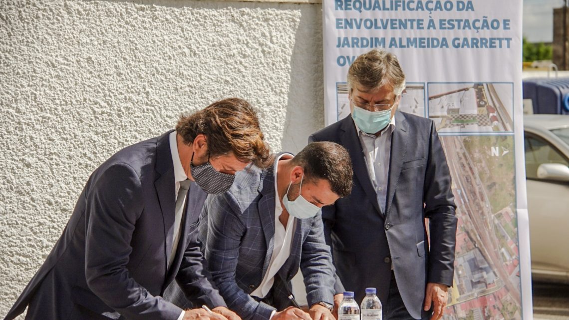 Ovar | Requalificação da envolvente à Estação de Ovar e Largo Almeida Garrett consignada