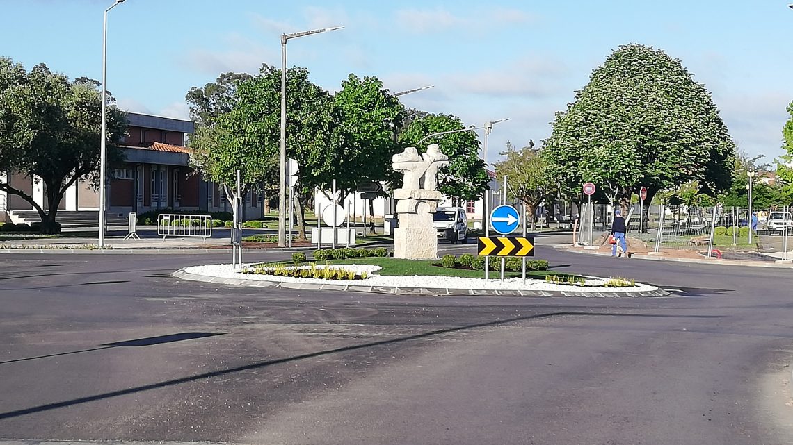 Nova obra em Cantanhede: Rotunda “Poema à Vida” faz homenagem em tempos de pandemia
