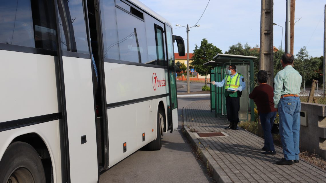 Sertã | GNR realiza ações de sensibilização nos transportes públicos