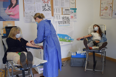 Portalegre | Dádiva de sangue bem feminina em Montargil