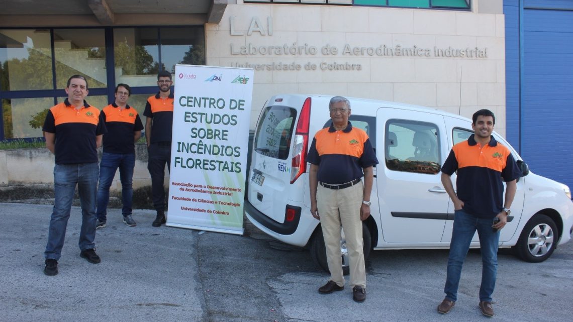 Centro de Estudos sobre Incêndios Florestais da FCTUC recebe viatura da REN