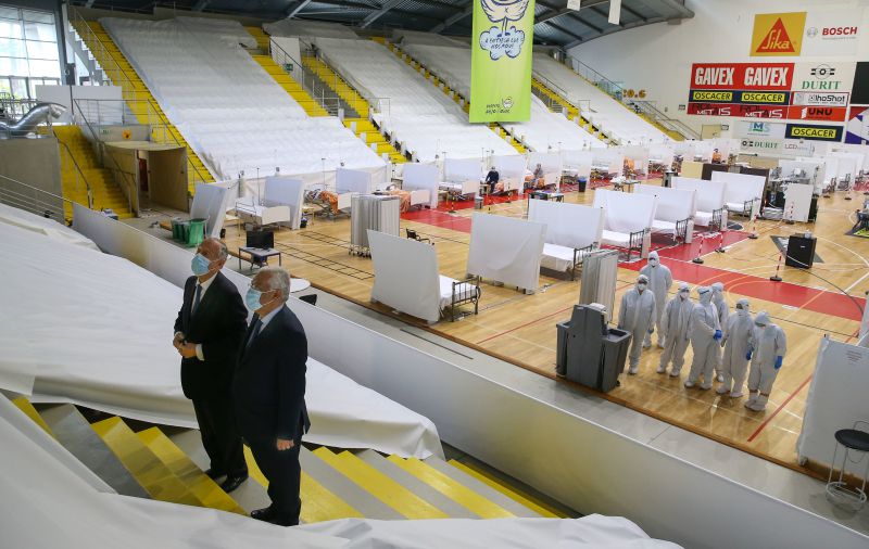 Hospital de campanha de Ovar será desmontado na próxima sexta-feira