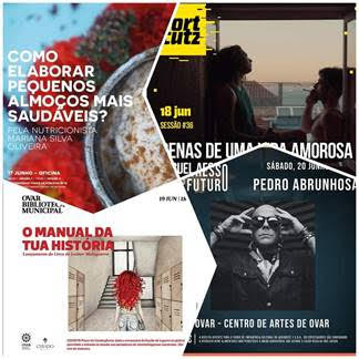 OVAR | De 17 a 20 de junho 4 eventos em 4 espaço culturais