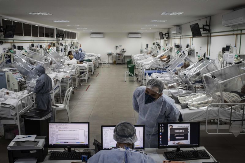 Brasil com mais 1.238 mortos e 22.765 infetados nas últimas 24 horas