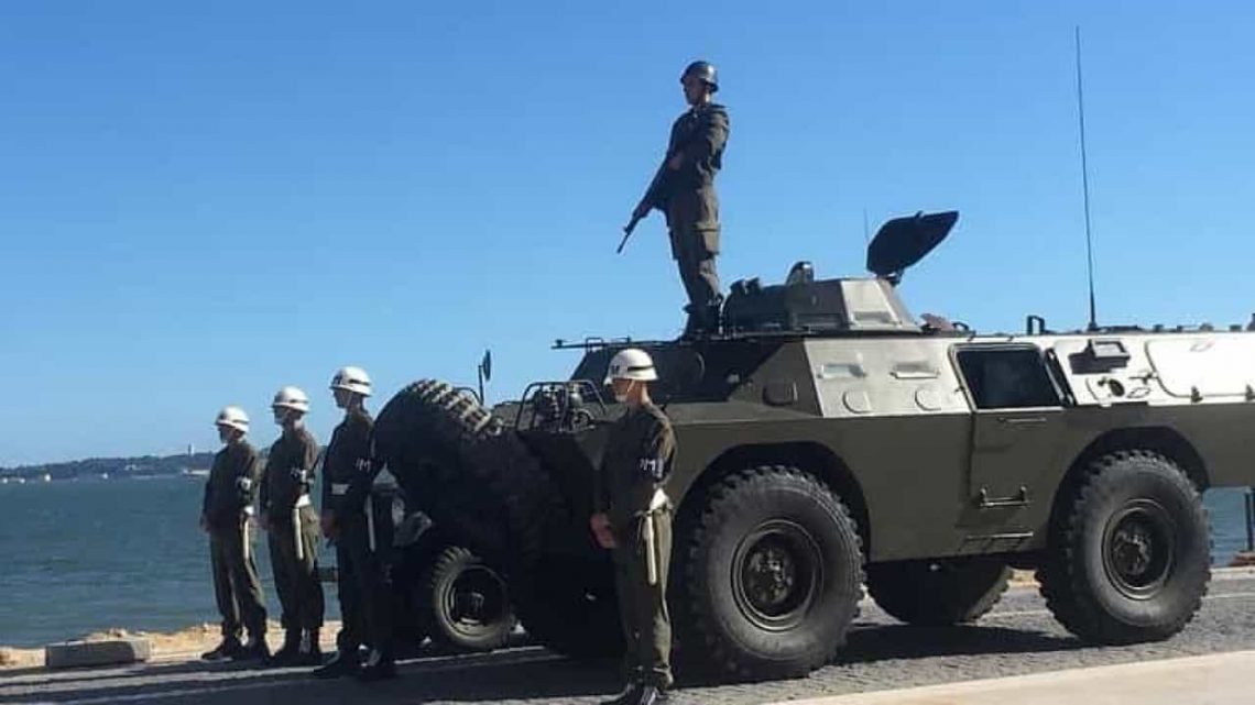 Chaimites voltam ao Terreiro do Paço para rodagem de filme sobre Salgueiro Maia