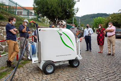 Manteigas | Câmara Municipal adquiriu veículo elétrico de monda térmica