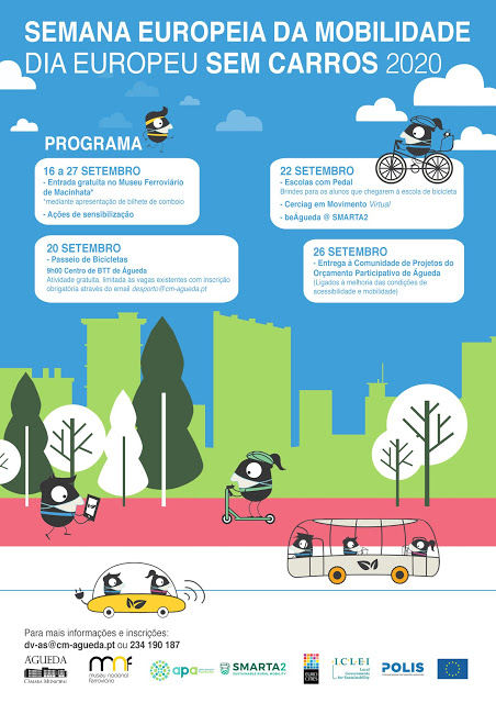 Águeda promove atividades durante a Semana Europeia da Mobilidade