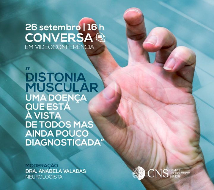 Distonia Muscular | Videoconferência | 26 setembro