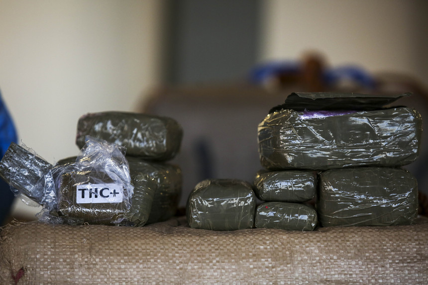 Seis detidos e mais de 43 quilos de droga apreendida em Coimbra