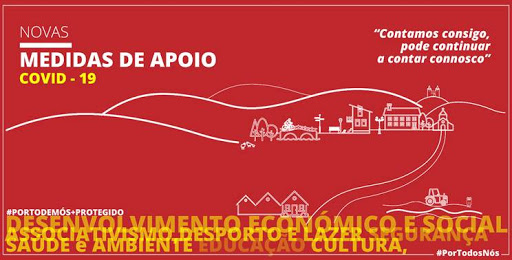 Porto de Mós | Apoio às famílias e empresas – Reforço de medidas de apoio