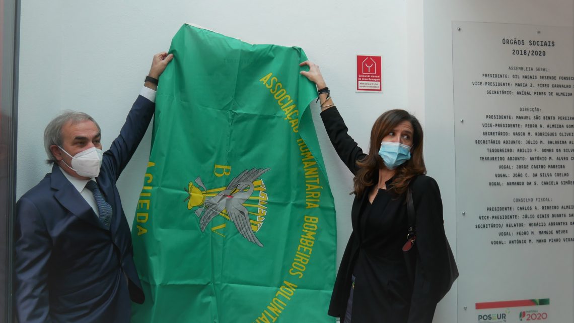 Quartel dos Bombeiros de Águeda inaugurado após obras de remodelação