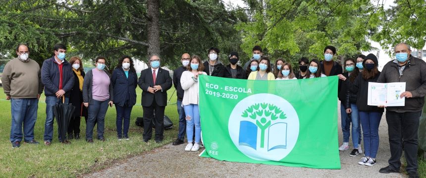 Eco-Escolas de Cantanhede hastearam a Bandeira Verde