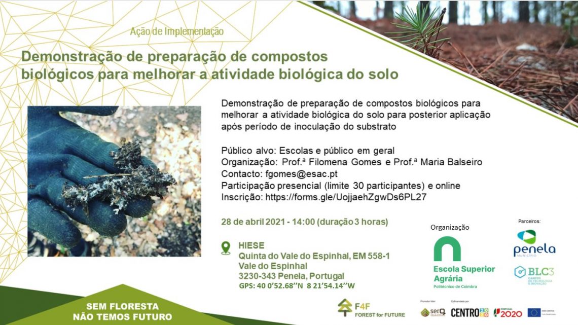 Ação de demonstração de compostos biológicos para melhorar a atividade biológica do solo
