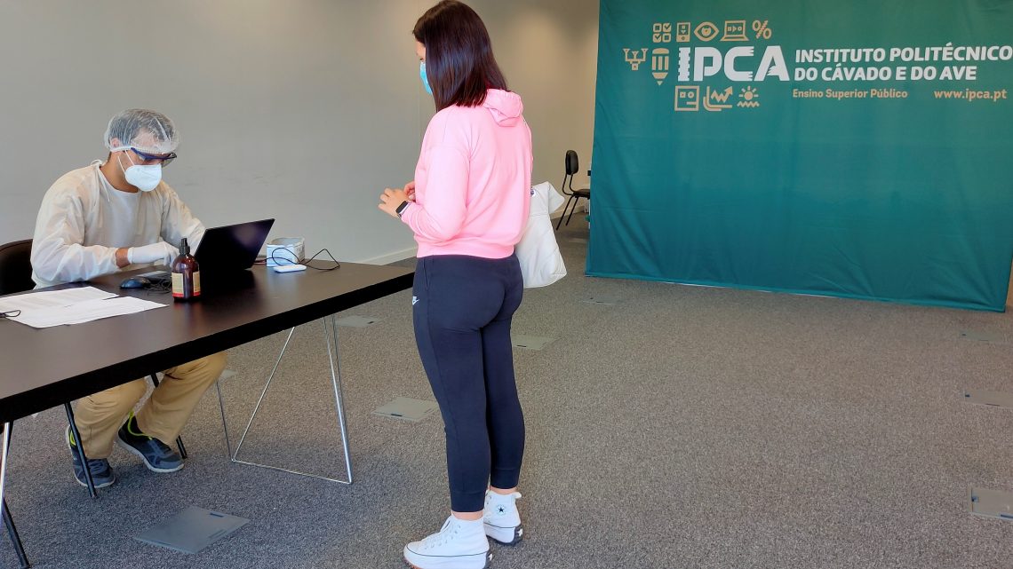 Barcelos | Centro de Testagem COVID-19 do IPCA já entrou em funcionamento