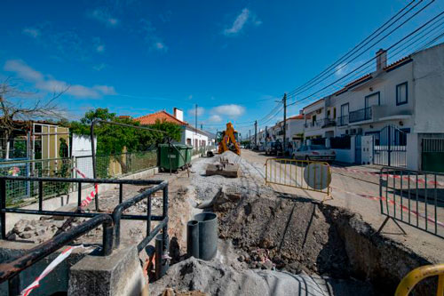 Évora | A remodelação das redes de água e saneamento dos Canaviais já começou