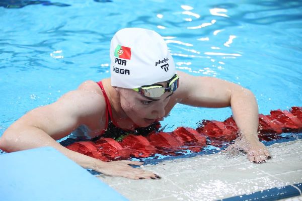 Susana Veiga campeã da Europa de natação adaptada nos 50 metros livres S9