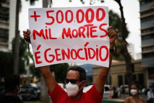 Brasil supera meio milhão de mortes por Covid-19