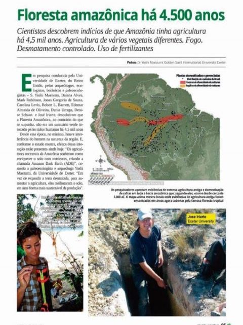 Civilizações perdidas na floresta amazônica