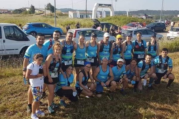 Atletas da secção ar livre e aventura da Sociedade Columbófila participaram no 3º Trail Trilhos Luso Lussaco