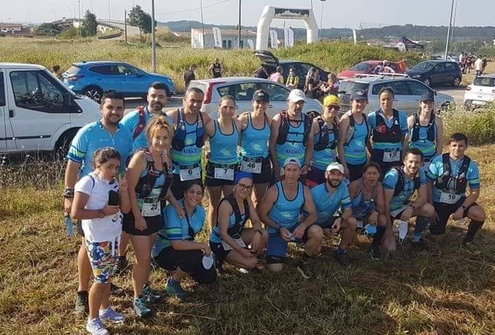 Atletas da secção ar livre e aventura da Sociedade Columbófila participaram no 3º Trail trilhos do Arroz Doce