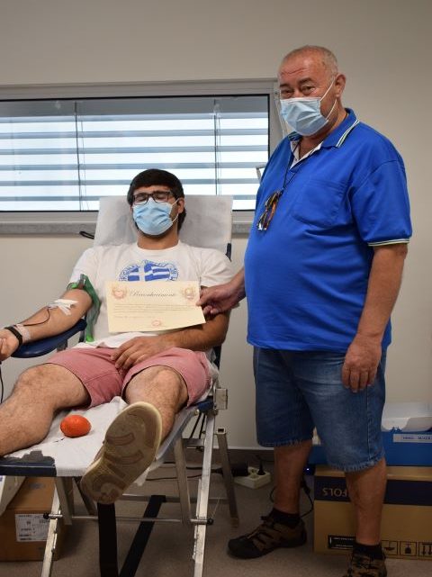 Dádiva de sangue em Nisa