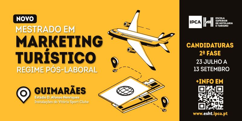 Barcelos | IPCA reforça oferta educativa: Novo Mestrado em Marketing Turístico