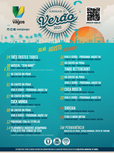 Vagos | “Animar o Verão” regressa em segurança