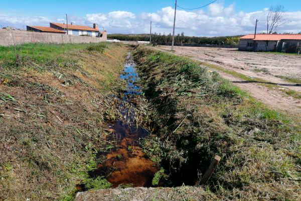 Desobstrução das linhas de água urbanas do concelho da Marinha Grande