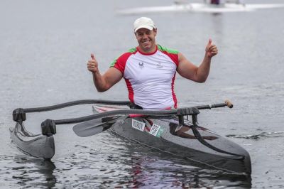 Norberto Mourão medalha de bronze nos Mundiais de canoagem adaptada