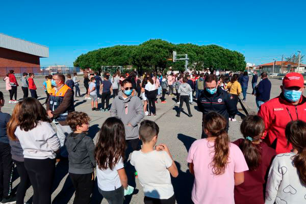 Marinha Grande | PROTEÇÃO CIVIL REALIZOU O EXERCÍCIO “A TERRA TREME” EM VIEIRA DE LEIRIA