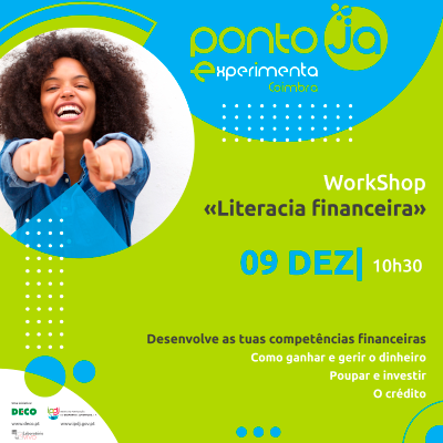 Workshop sobre Literacia Financeira IPDJ |Coimbra – 9 de dezembro