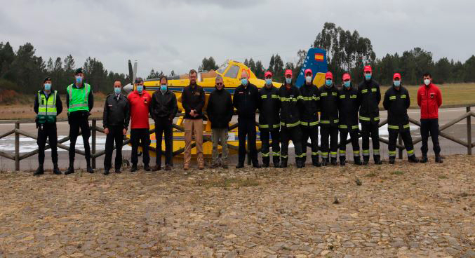 Proença-a-Nova | Exercício à escala total testa Plano de Emergência do Aeródromo