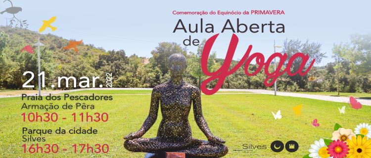 MUNICÍPIO DE SILVES DÁ AS BOAS VINDAS À PRIMAVERA COM YOGA