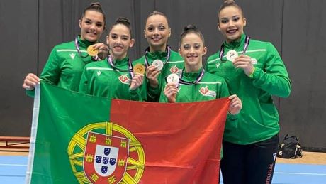Portugal com um ouro e duas pratas nos Mundiais de ginástica acrobática
