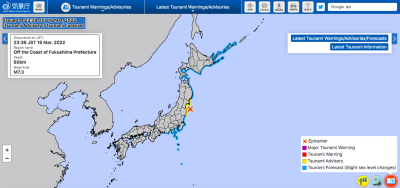 Mundo | Sismo de magnitude 7,3 atinge o Japão