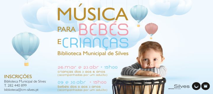 BIBLIOTECA MUNICIPAL DE SILVES DINAMIZA ATIVIDADES DE MÚSICA PARA BEBÉS E CRIANÇAS