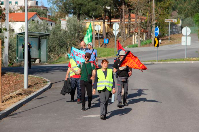 Proença-a-Nova | Caravana pela Justiça Climática percorre zonas afetadas pelos incêndios