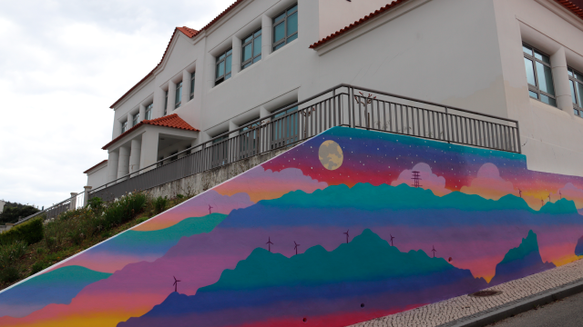 Proença-a-Nova | Energias renováveis e elementos distintivos da paisagem do concelho em novo mural